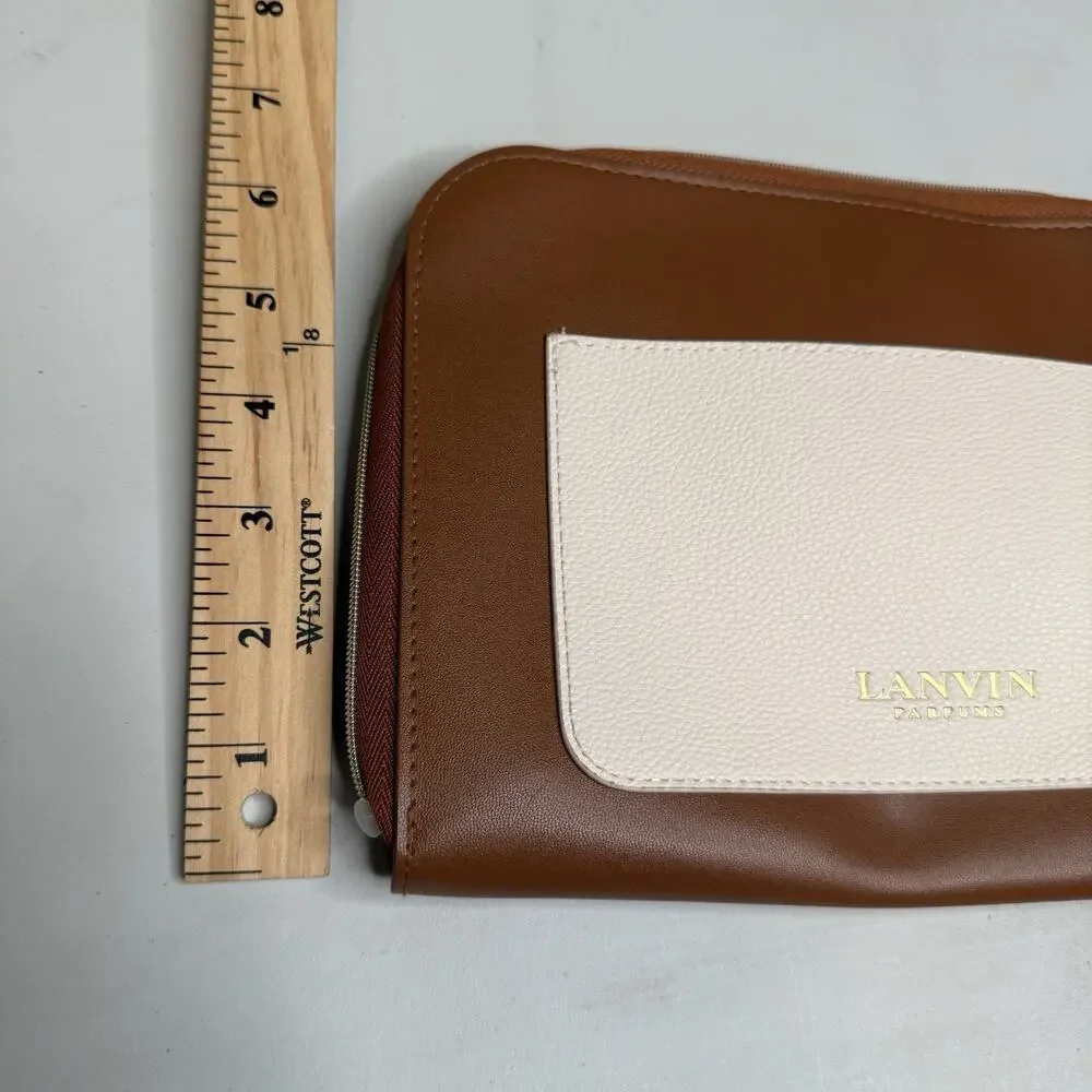 Lanvin Parfums Turkish Airlines Cosmetics Toiletries Pouch‎ Softshell